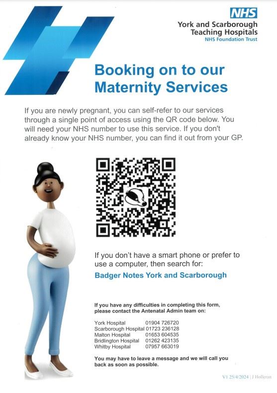 Booking Maternity Services