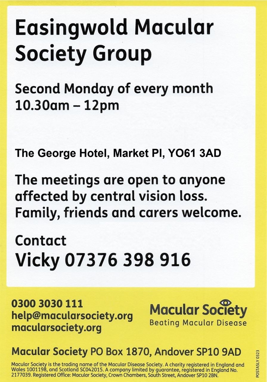 Macular Society Support Group